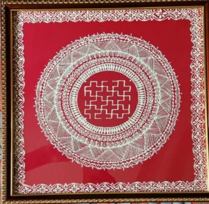 Uttarakhand Aipan Art frame