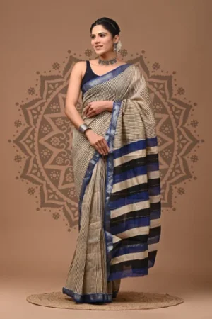Silk Maheshwari Saree