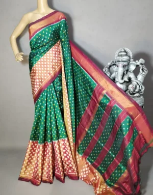 Pochampally ikat silk Saree