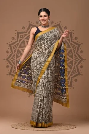 Silk Maheshwari Saree