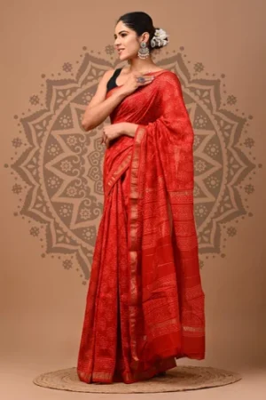 Silk Maheshwari Saree