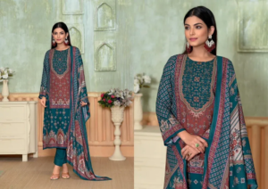 Pakistani Pashmina Salwar Suit – Exquisite Craftsmanship & Regal Elegance