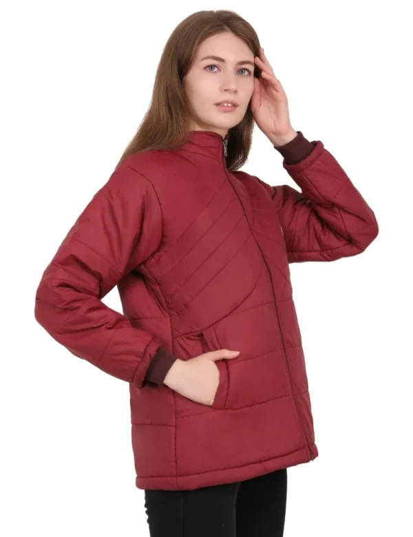 Ladies  Bomber Jacket – Stylish Comfort for Every Occasion - Image 4
