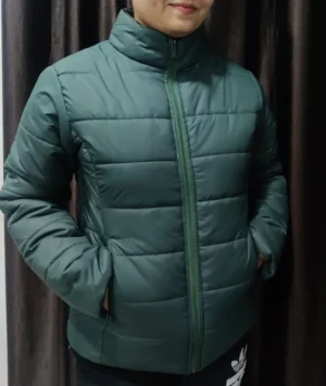 Polyester Ladies Winter Jacket – Warmth Meets Style