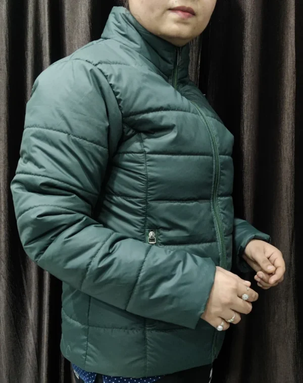 Polyester Ladies Winter Jacket – Warmth Meets Style - Image 3