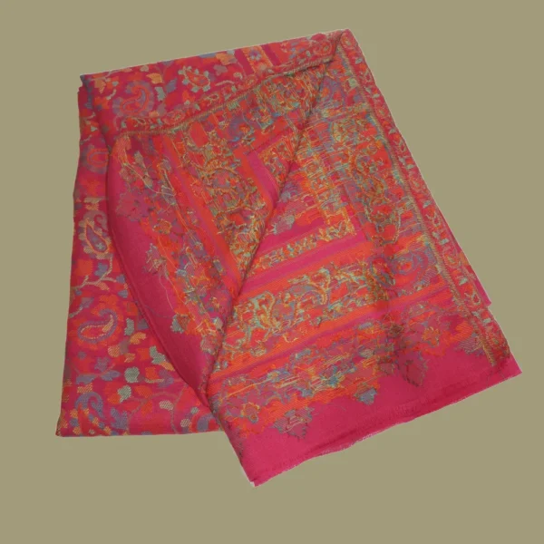 Handmade Kani Pashmina Shawl – Exquisite Craftsmanship & Luxury - Image 3